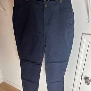 Old Navy Blue Chinos with Tapered Fit
